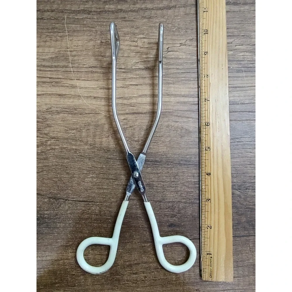 ECKO Tongs Hot Dog Grabbers Kitchen Tongs Stainless Steel U136